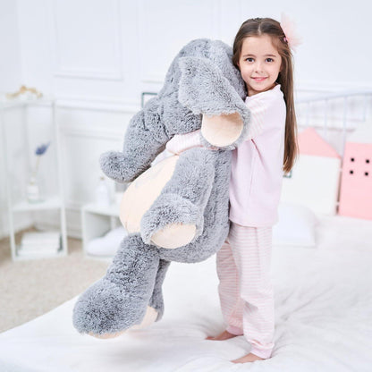 Großer Stoffelefant 100cm - Kuscheltier für Kinder