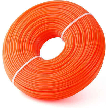 Mähfaden rund orange 2,4mm x 96m Trimmerfaden Motorsensen