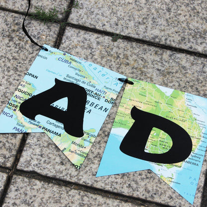 Abschiedsparty Deko Zubehör Wimpel Banner Girlande Adventure