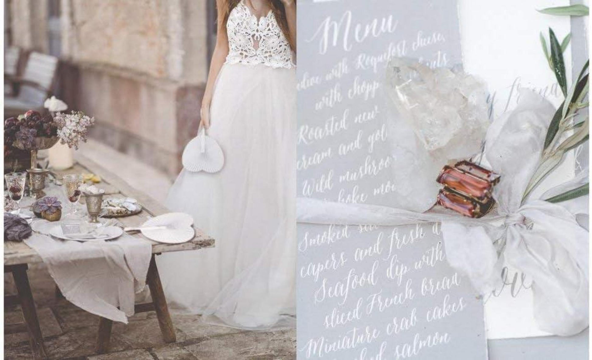 24er Set Weiße Herzform Handfächer Hochzeit Gäste Geschenk Vintage