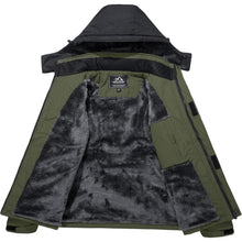 Herren Winter Skijacke Fleece Gefüttert Softshelljacke