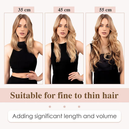 Remy Echthaar Tape Extensions Blond 50cm (#012/613)