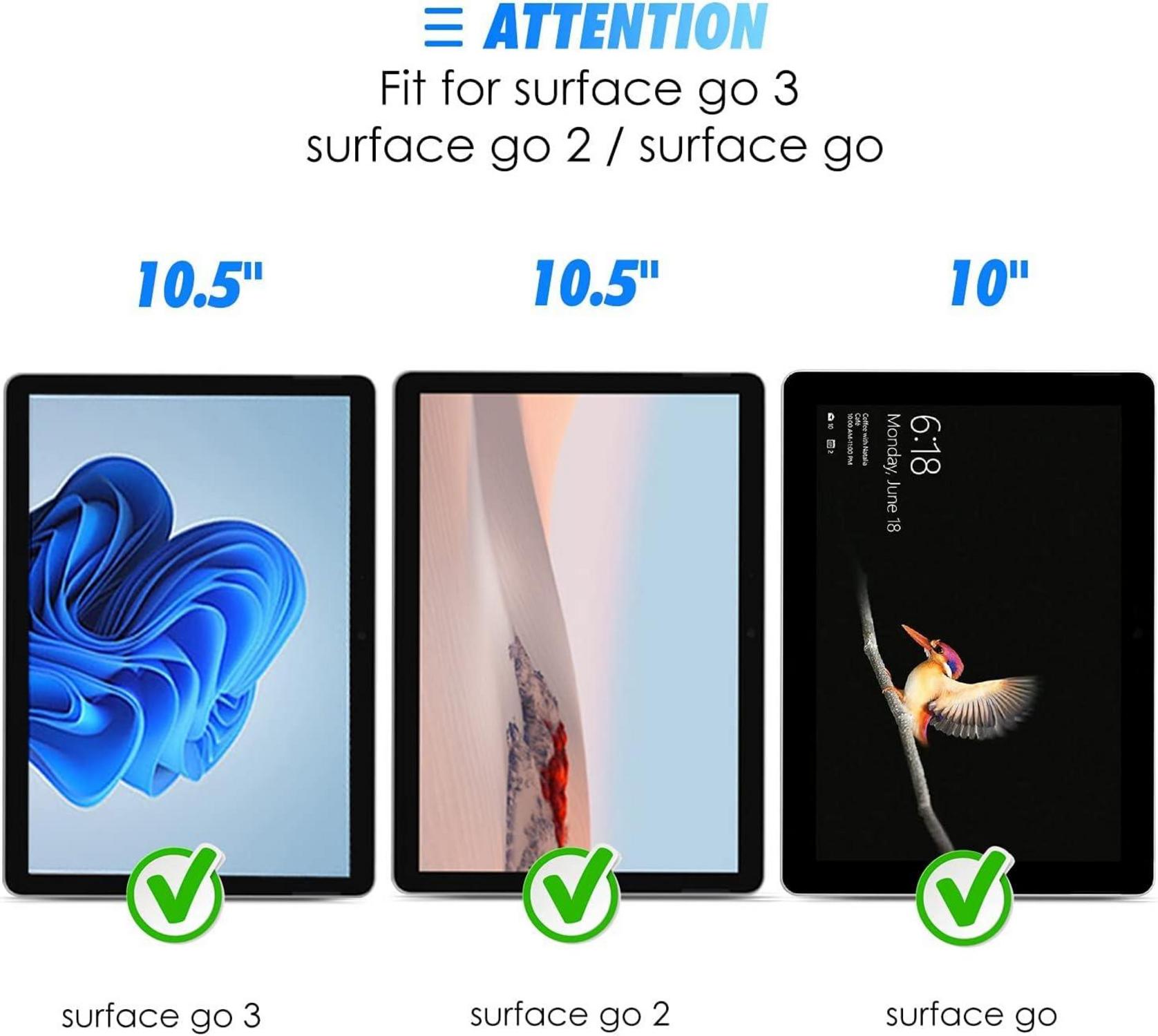 SPARIN Schutzfolie für Microsoft Surface Go, Panzerfolie 9H