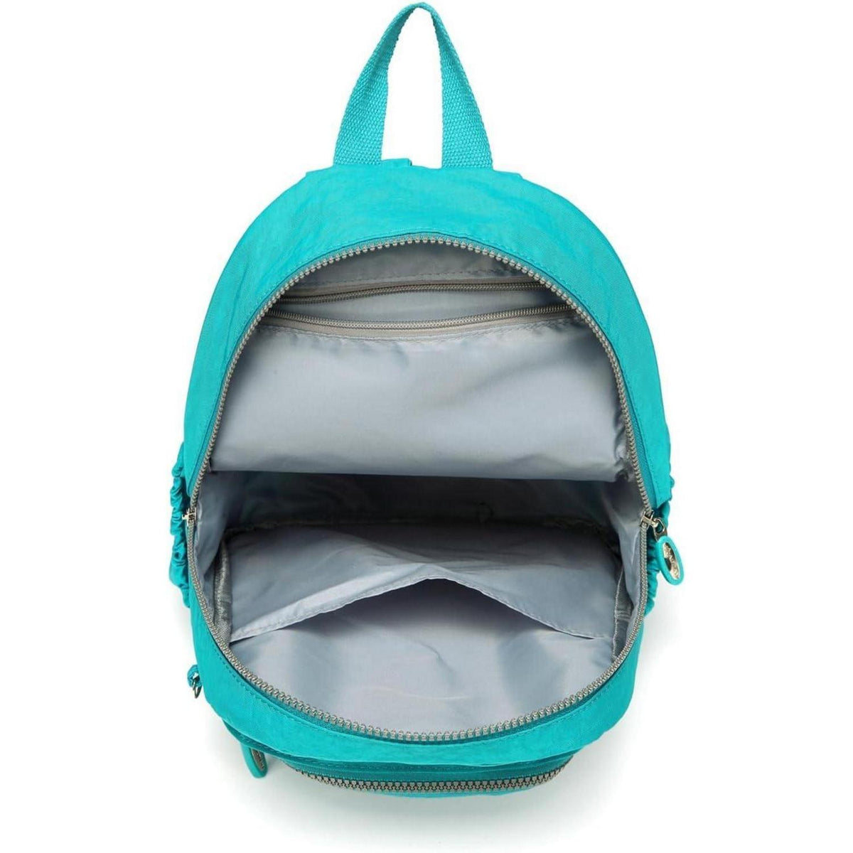 Damen Rucksack Klein Leicht Nylon Türkis 9L