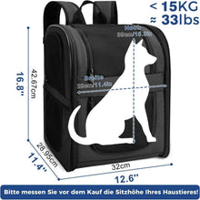 Hunderucksack & Katzenrucksack für kleine Haustiere bis 15kg