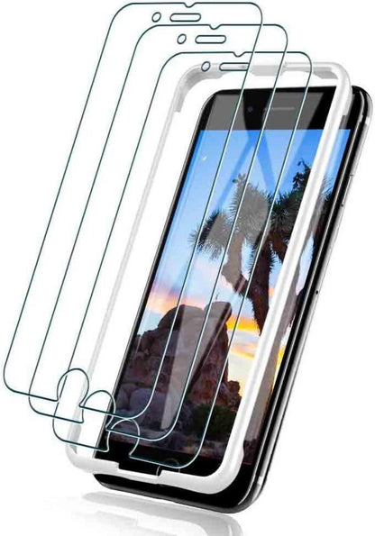 Displayschutzfolie iPhone SE 2022/2020/3 3er Pack 9H Ultra HD
