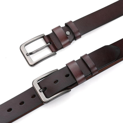 Ledergürtel Herren 3,8cm Echt Rindsleder mit Größenanpassung