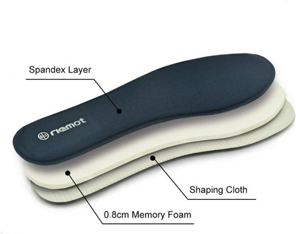Memory Foam Einlegesohlen - Stoßdämpfend und waschbar