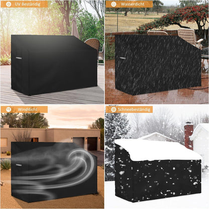 Dokon 2 Sitzer Gartenbank Abdeckung - Wasserdicht 600D