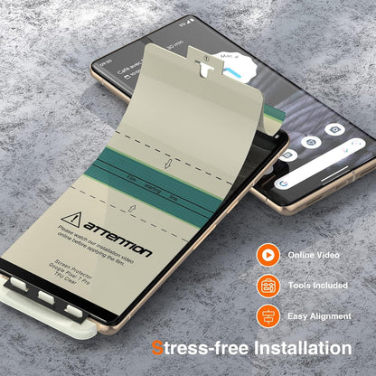 Displayschutzfolie für Google Pixel 7 Pro, 3 TPU + 2 Kameraobjektivschutz