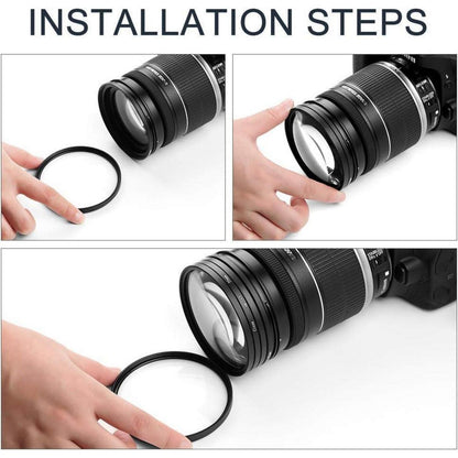 67mm Nahfilter-Set +1 +2 +4 +10 Makrofilter für Canon Nikon
