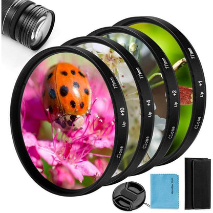 Fotover 58mm Nahfilter-Set +1 +2 +4 +10 Makrofilter Nikon