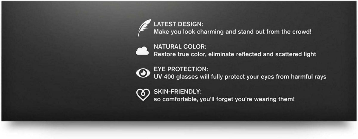 DADA-PRO Sportbrille Herren Polarisiert UV400 Schutz Blau