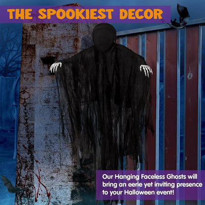 JOYIN 152,4 cm Halloween Sensenmann Schwarze Horrorrobe