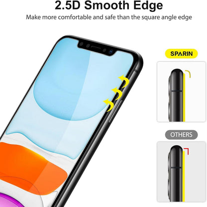 Displayschutzfolie 3er Set für iPhone 11 XR 12 12 Pro - 9H Härte