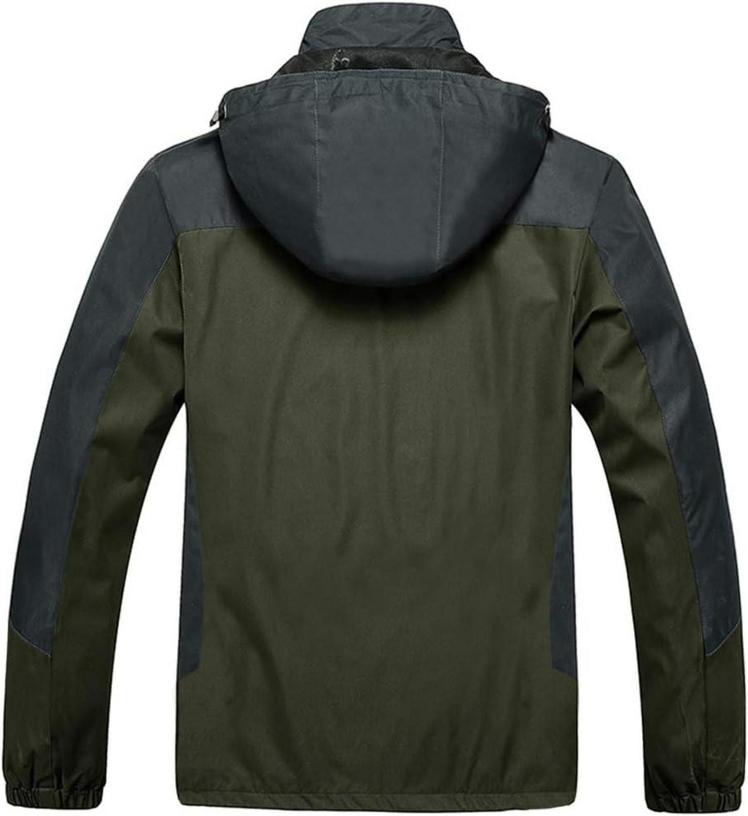Leichte Softshelljacke mit abnehmbarer Kapuze für Herren - Wanderjacke