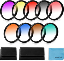 52mm Graduierte Farbfilter Set für DSLR Kameras