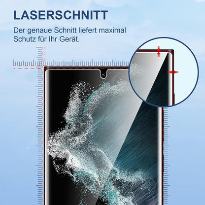 Schutzfolie Samsung Galaxy S22 Ultra 3 Stück HD Displayfolie