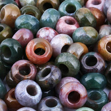 20 Stück Natürliche Indischer Achat Runde Perlen 14x8mm