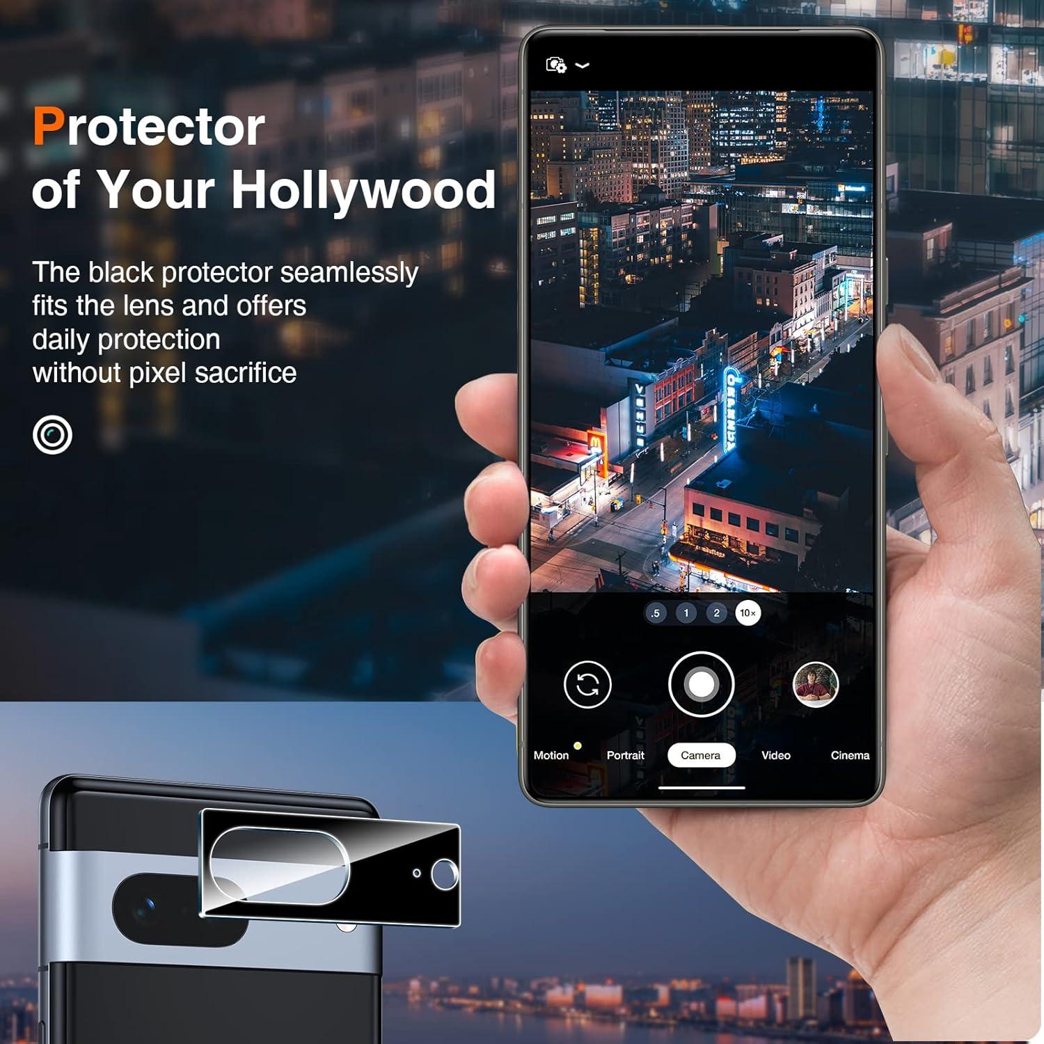 Displayschutzfolie Panzerfolie Kameraschutz für Google Pixel 7 - 3+2 Pack