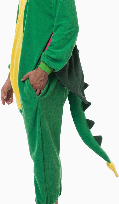 Drache Pyjama Erwachsene Dinosaurier Tier Halloween Karneval Cosplay