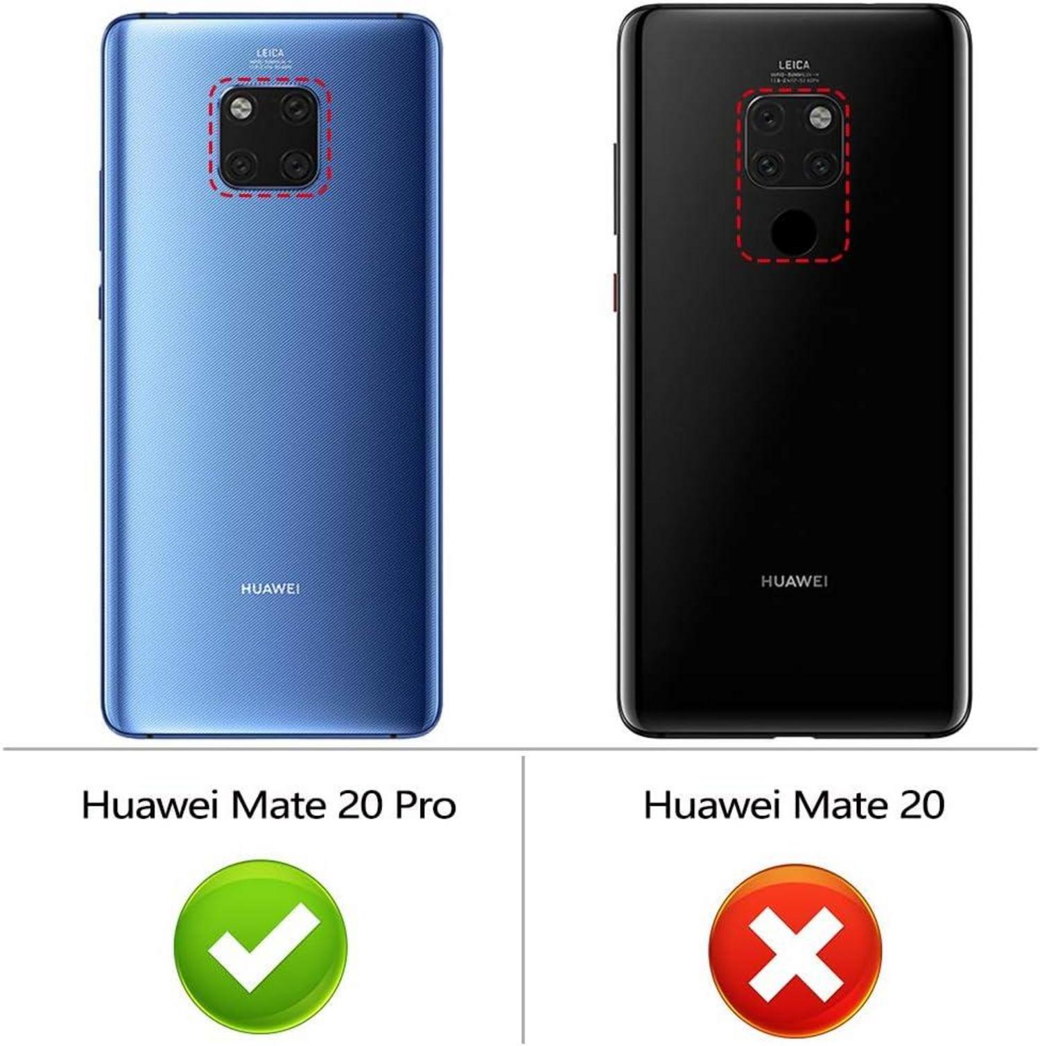 Peakally Huawei Mate 20 Pro Hülle - Transparente TPU