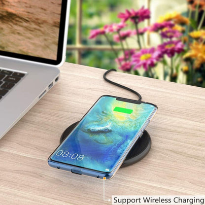 Peakally Huawei Mate 20 Pro Silikon TPU Hülle Transparent Klar