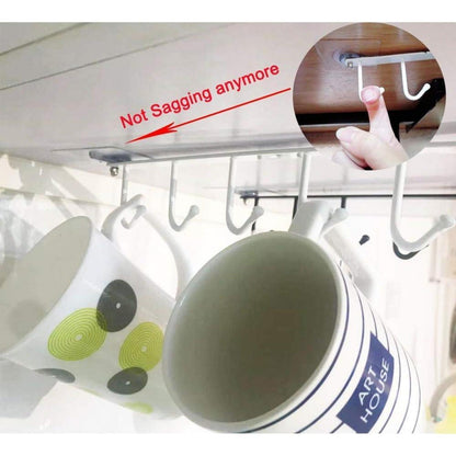 Becherhalter Tassen Weingläser Küchenutensilien Haken Rack