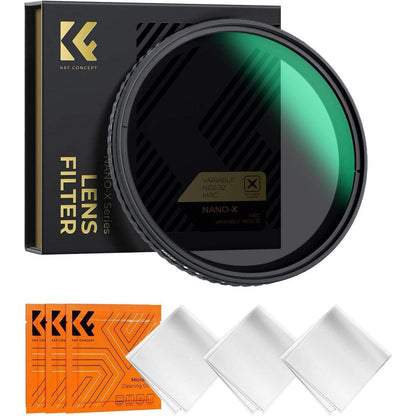 Variabler ND-Filter 72mm ND2-32 für Landschafts- & Videografie