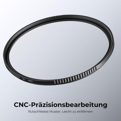 K&F Concept Nano X-Serie UV Filter 77mm B270 Schott-Glas 28