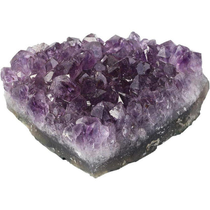 Amethyst Drusensegment Rohstück Edelstein Dekoration