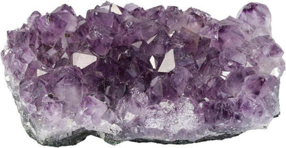 Natürlicher Amethyst Kristall Druse Deko Steine 300-400g