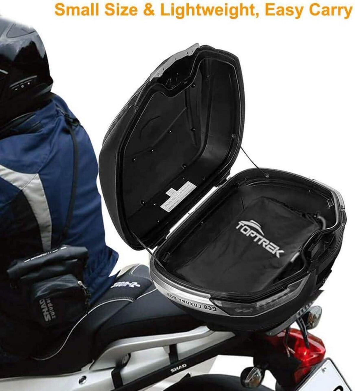 Motorrad Abdeckplane Wasserdicht Winterfest 210T Oxford XXL 245x105x125cm