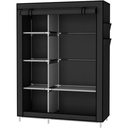 UDEAR Faltschrank Kleiderschrank Wäscheschrank Canvas
