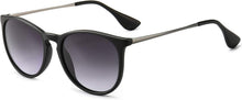 Polarisierte Runde Vintage Sonnenbrille Retro Stil UV400 Schutz