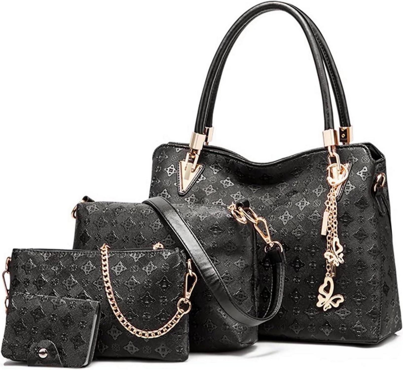 Damen Handtaschen Set Mittelgroß Umhängetasche Damenhandtasche