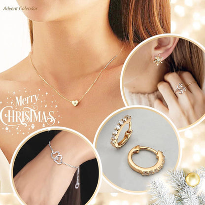 MJARTORIA Schmuck Adventskalender 2026 Damen Mädchen 24