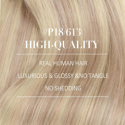 Blond Clip in Extensions Echthaar 40cm – 120g