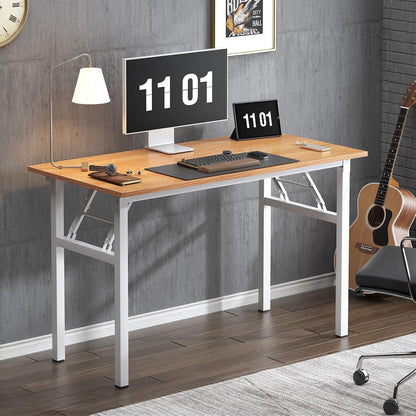 Klapptisch Computertisch 120x60x75 cm Teak