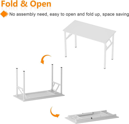 Klapptisch Computertisch 120x60x75 PC Schreibtisch Büro Esstisch