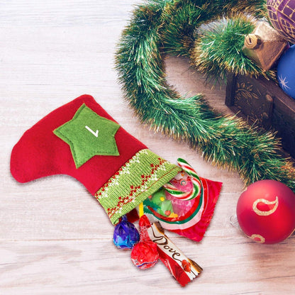 24x Filz Adventskalender Weihnachtskalender Kette Kinder