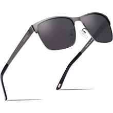 Polarisierte Herren Sonnenbrille Metallrahmen UV400