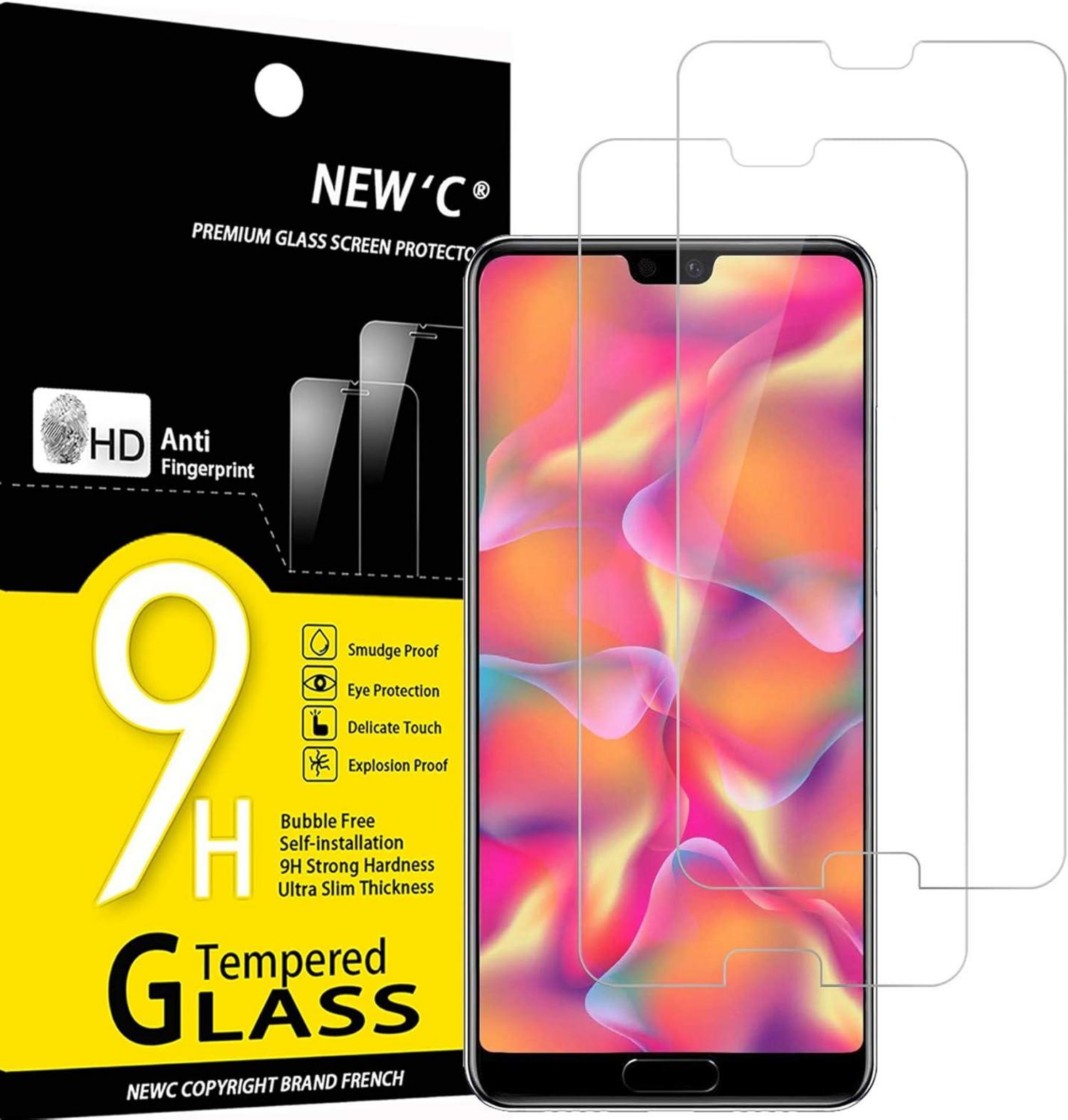 Panzer Schutzglas Huawei P20 2er Set 9H Displayschutzfolie