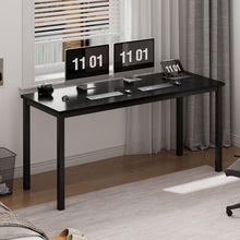 Schreibtisch Computertisch 120x60x75cm Bürotisch Workstation Schwarz