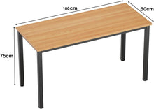 Schreibtisch Computertisch 100x60x75 cm Büro Workstation E1