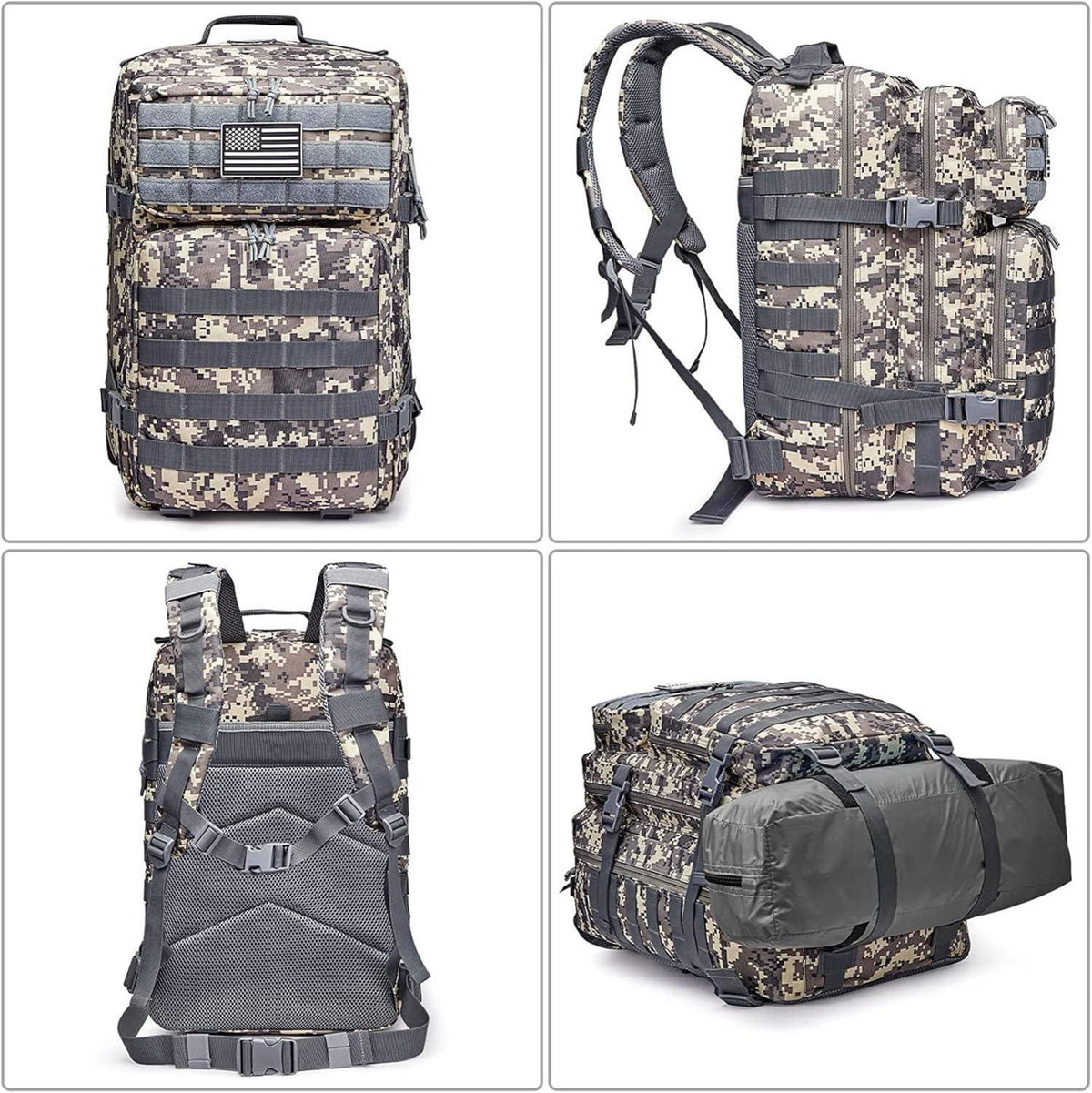 Militärischer Taktischer Rucksack 40L Molle Daypack Outdoor