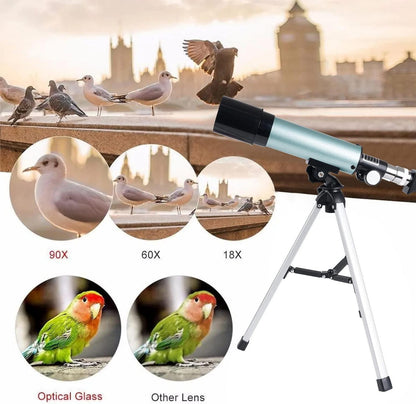 Astronomisches Teleskop für Kinder 360/50mm mit Stativ