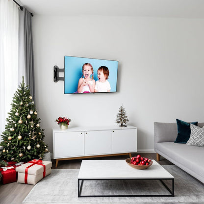 Schwenkbare TV Wandhalterung für 10-30 Zoll Fernseher bis