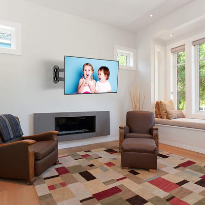 TV Wandhalterung Schwenkbar Neigbar Drehbar für 10-30 Zoll Fernseher