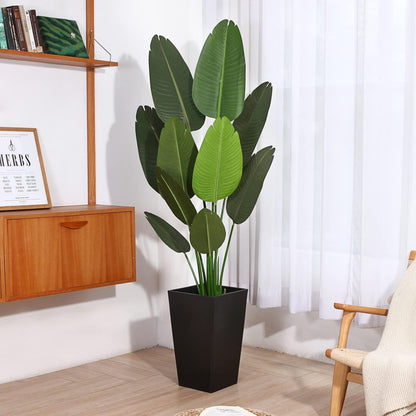 Künstliche Paradiesvogel-Baumpflanze 160 cm, Indoor/Outdoor Deko